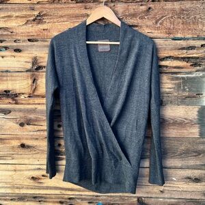 EVEN | Charcoal Gray Sweater Top M